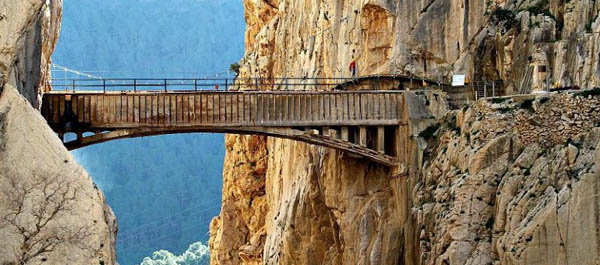 Caminito del Rey bridge