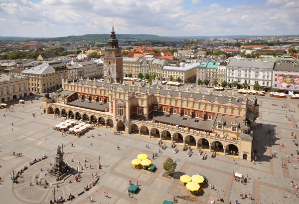 Краков Полска - најевтини градски прошетки